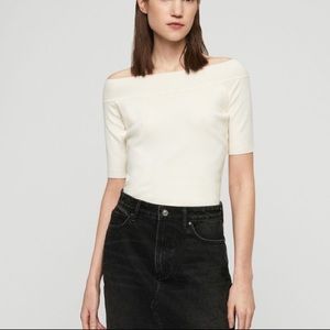 All Saints Alyssa Off the shoulder sweater